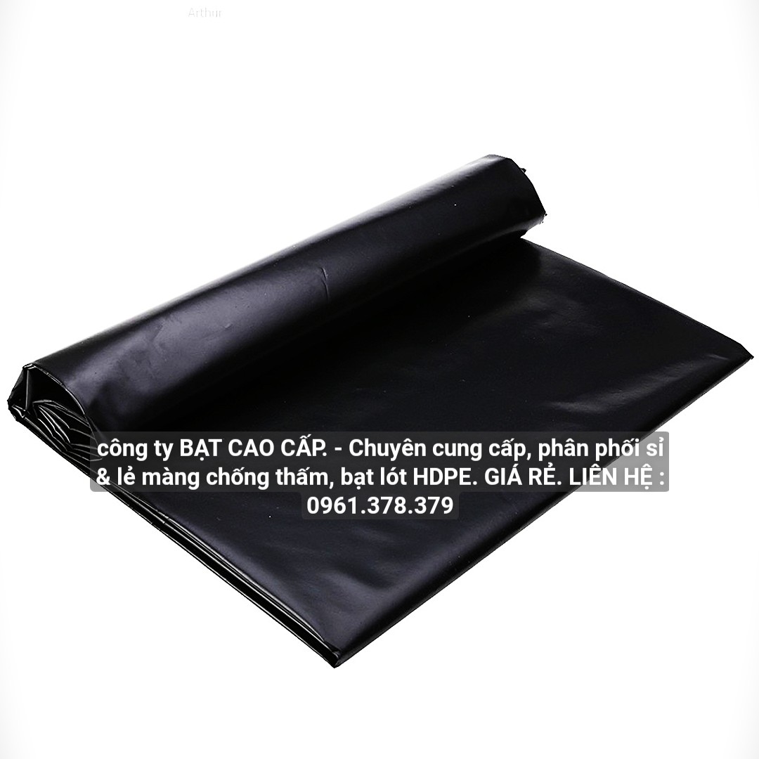 bạt nhựa đen HDPE
